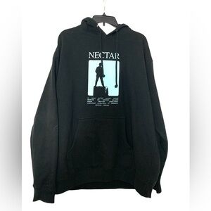 Vintage Independent Trading Company Joji Nectar Hoodie Black Blue Extra Large